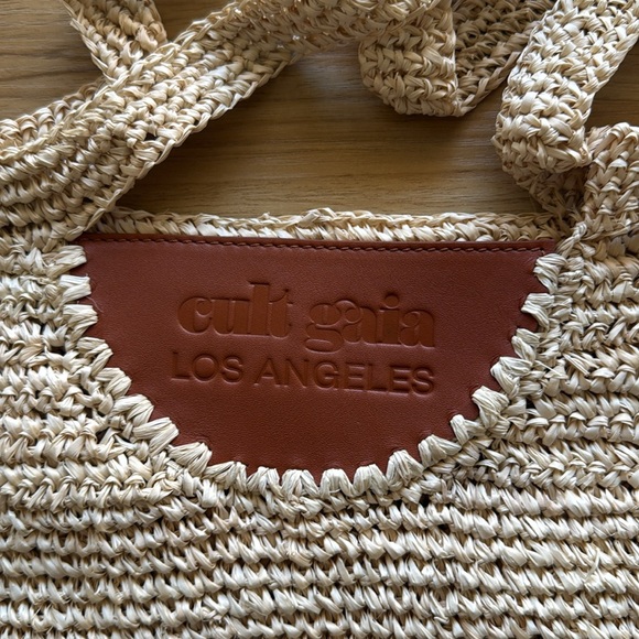 Cult Gaia LA straw tote - Picture 4 of 4
